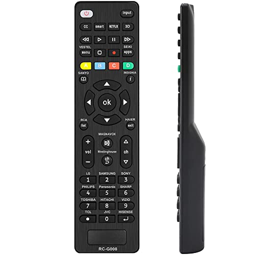 Amiroko Universal Smart TV Remote for Multiple Brands