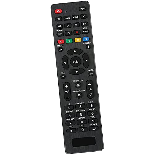 Amiroko Universal TV Remote Control for Multiple Brands