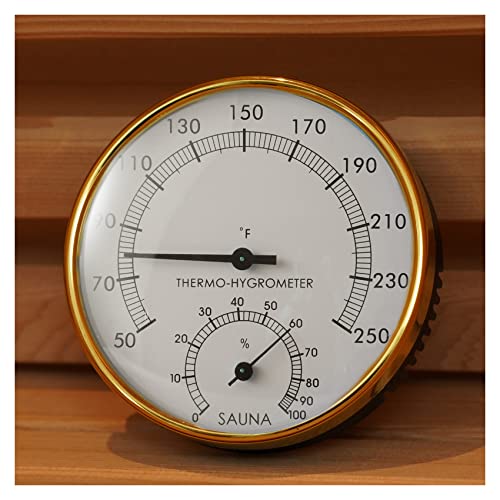 Sauna Room 2-in-1 Thermometer & Hygrometer for Any Sauna