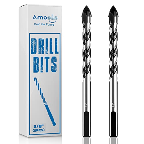 amoolo Concrete Drill Bit & Masonry Drill Bit Set