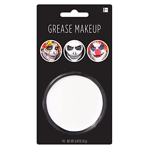Amscan White Grease Makeup - 0.49 oz, 1 Pc
