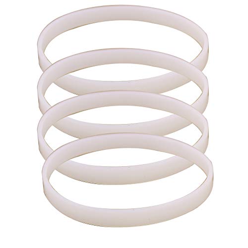 Anbige White Rubber Sealing O-Ring Gasket Replacement Parts