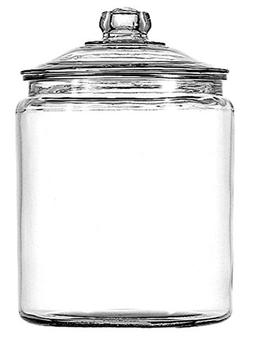 Anchor Hocking Heritage Hill Glass Jar with Lid