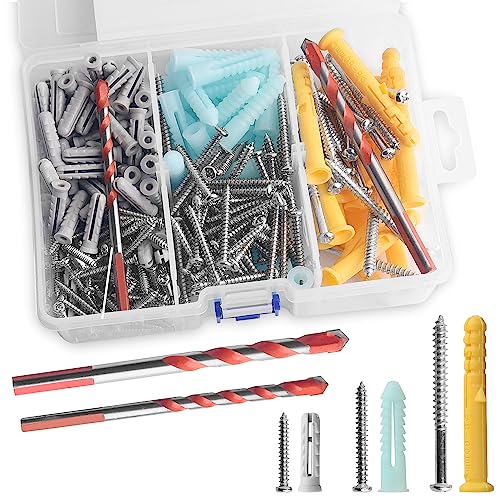 Anchors and Screws Kit for Hanging Projects