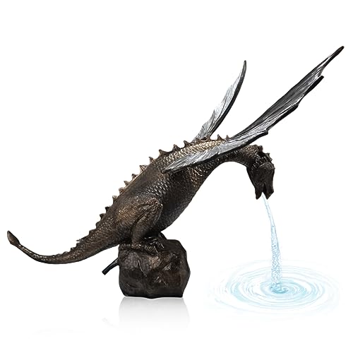 Ancient Dragon Water Fall Outdoor Decor