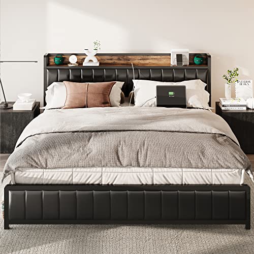 ANCTOR King Bed Frame with Storage