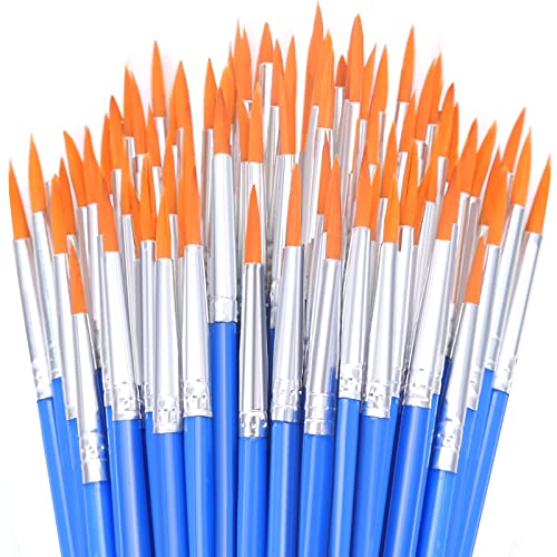 Anezus Small Paint Brushes Classroom Brushes Set