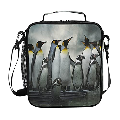 Animal Penguin Insulated Lunch Bag