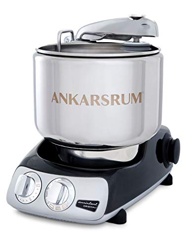 Ankarsrum Original 6230 Black Diamond and Stainless Steel 7 Liter Stand Mixer