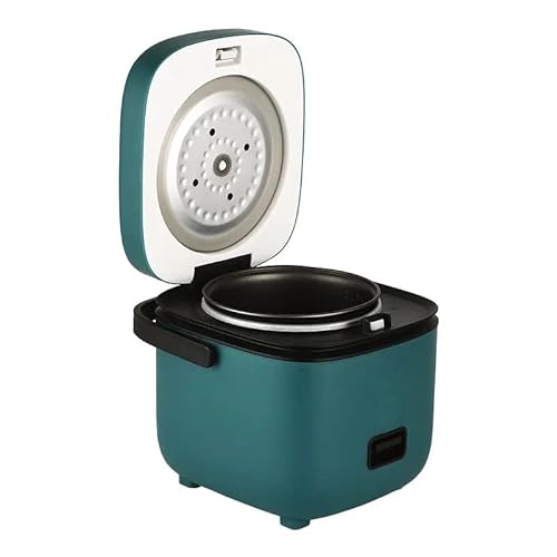 ANNAPURNA Mini Rice Cooker, 1.2L Healthy Ceramic Coating, Portable & Easy to Use