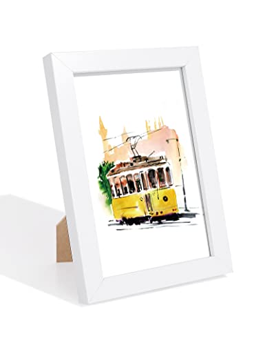 Annecy 4x6 Picture Frames (1 Pack, White)