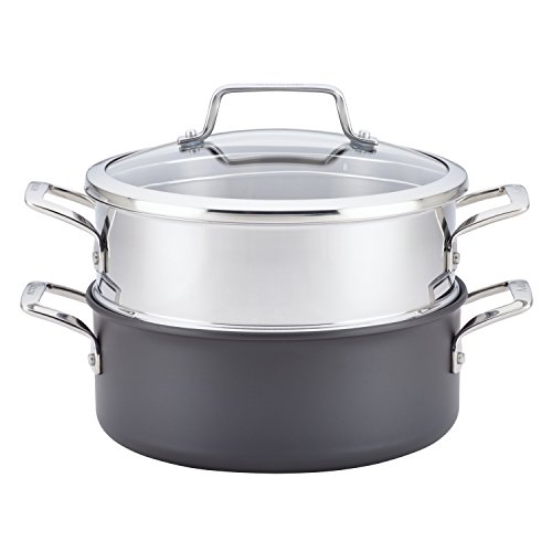 Anolon Authority Dutch Oven with Steamer Insert