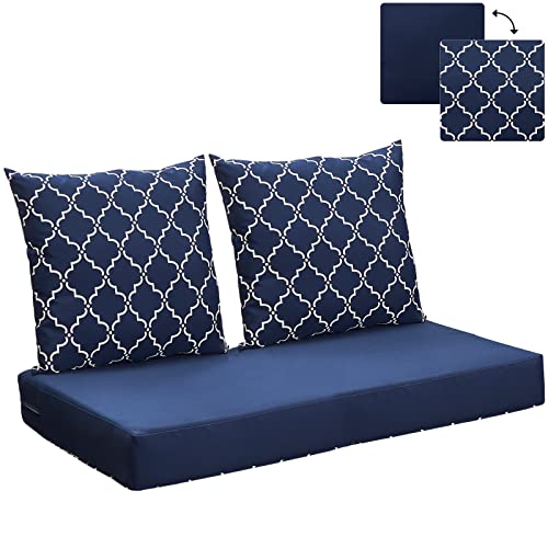 ANONER Loveseat Cushions Set - Comfort and Style for Your Outdoor Space