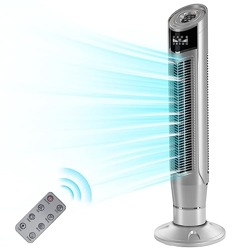 Antarctic Star Tower Fan 40-Inch SILVER