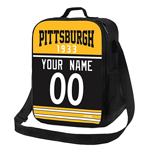 ANTKING Customizable Pittsburgh Lunch Bag