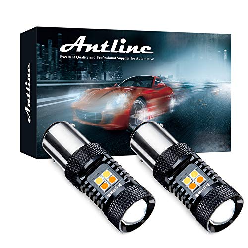 Antline 1157 Switchback LED Bulbs White/Yellow 3030 Chipsets (Pack of 2)