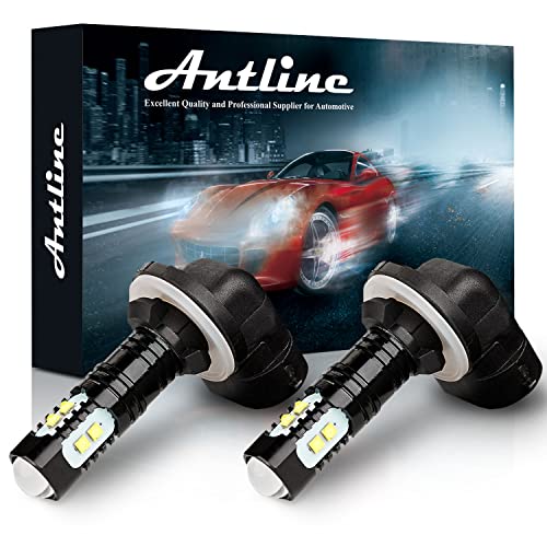 Antline Extremely Bright 50W High Power LED Fog Light Bulbs