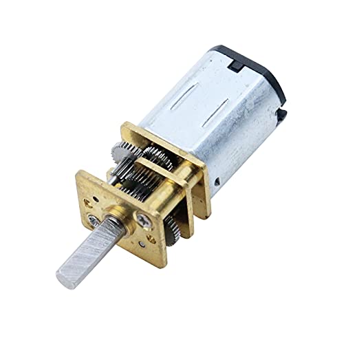 Greartisan DC 12V 10RPM Gear Motor High Torque Electric Micro Speed  Reduction Geared Motor Eccentric Output Shaft 37mm Diameter Gearbox