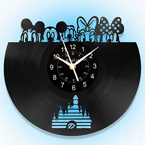 ANTWAX Mickey Mouse LED Vinyl Record Wall Clock