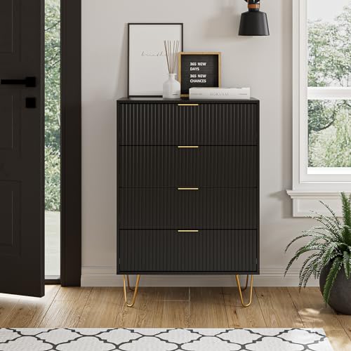 Aobafuir Tall Storage Dresser Chest Cabinet