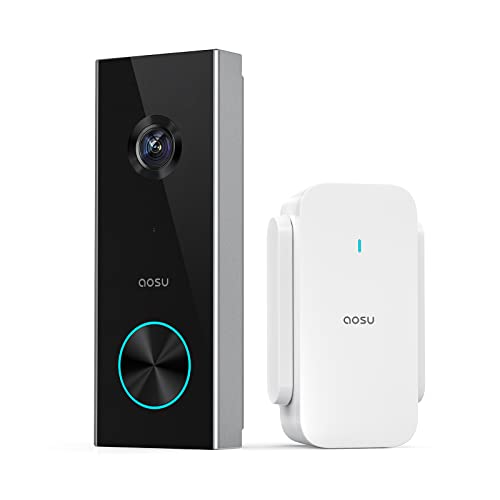 AOSU Wireless Video Doorbell with Chime