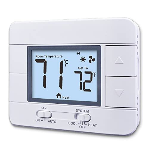 Aowel AW711-W Non-Programmable Thermostat
