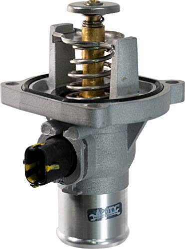APDTY Thermostat Assembly With CTS Coolant Temp Sensor