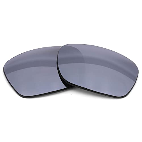 APEX Lenses Silver Polarized Replacement Lenses for Blenders Ghoster Sunglasses