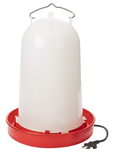 API Heated Poultry Waterer - 3 Gallon