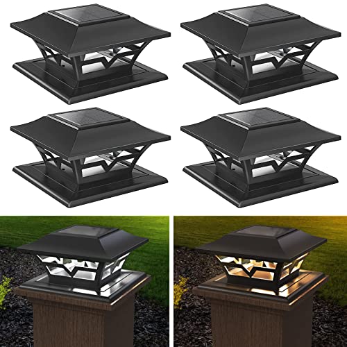 APONUO Solar Post Lights