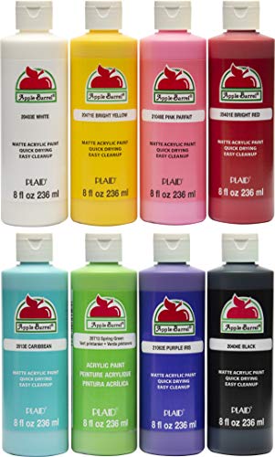 Apple Barrel Acrylic Craft Paint Set: Vibrant Colors for Art and Crafts