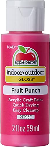 Apple Barrel Gloss Acrylic Paint, Fruit Punch