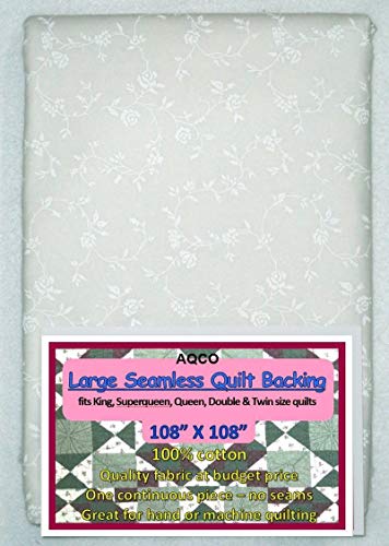 AQCO Quilt Backing - Large, Seamless, High-Quality Fabric