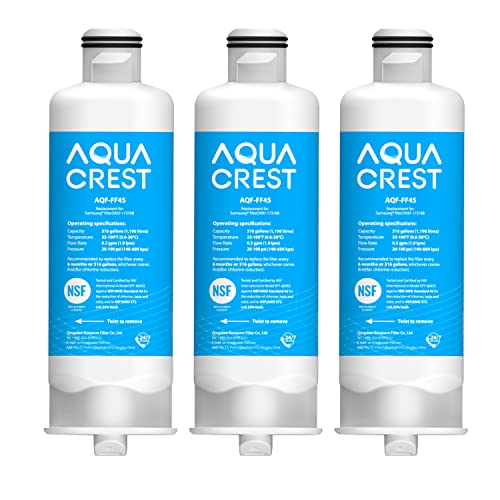 AQUA CREST Refrigerator Water Filter (Pack of 3)