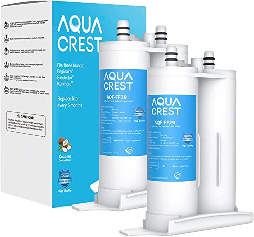 AQUA CREST 2-Pack Refrigerator Water Filter for WF2CB, PureSource2