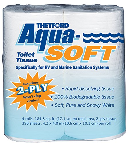 Aqua-Soft Toilet Tissue - RV and Marine Toilet Paper