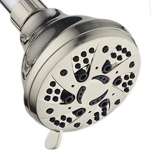 AquaDance High Pressure 6-Setting Spiral Shower Head