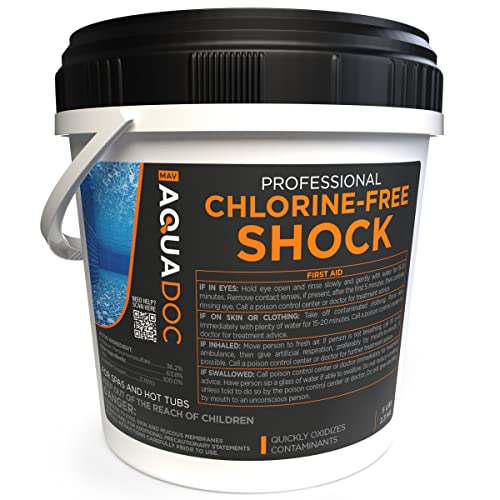 Aquadoc Non-Chlorine Spa Shock for Hot Tub - Suitable Chlorine Free Shock Oxidizer - 5lbs