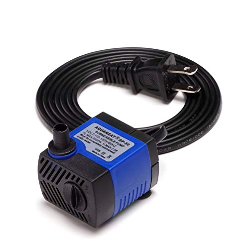 AQUANEAT 80GPH Submersible Water Pump for Fish Tank, Fountain, Pond