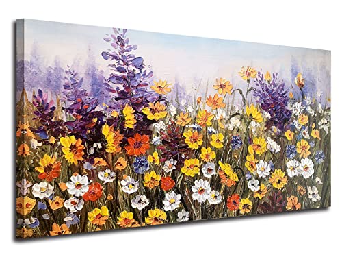 Ardemy Flowers Wall Art Canvas - Transform Your Space