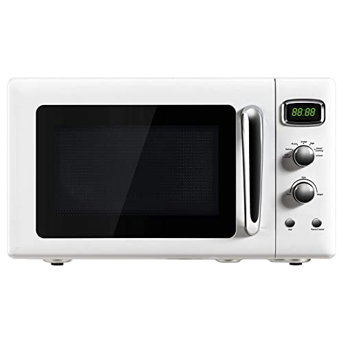 ARLIME 900W Retro Compact Microwave Oven