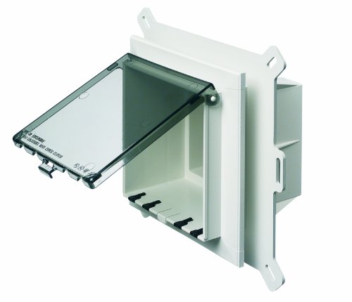 Arlington 2-Gang Low Profile IN BOX with Weatherproof Cover