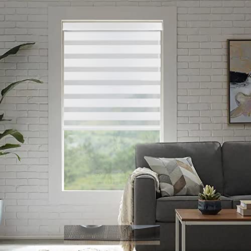 ARLO Cordless Zebra Roller Shades - Light Filtering