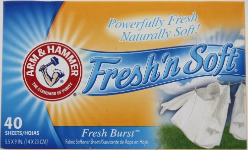 Arm and Hammer Fresh Soft Dryer Sheets