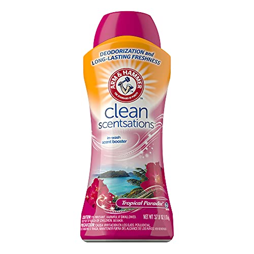 Arm & Hammer Liquid In-Wash Scent Booster, Tropical Paradise, 37.8 Ounce