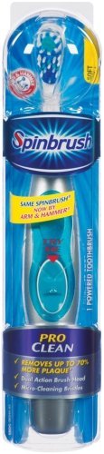 Arm & Hammer Spinbrush Pro Clean Powered Toothbrush Soft (Two Pack)