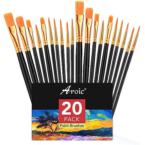 AROIC Acrylic Paint Brush Set