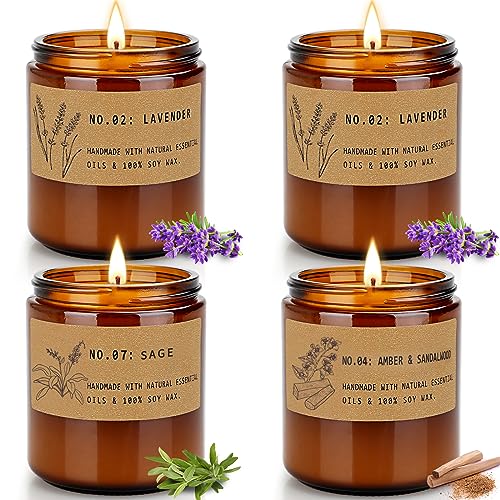 Aromatherapy Candles for Home - Luxury Scented Candle Gift Set