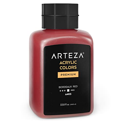 Arteza Artists-Drawing-Sets - A403 Bordeaux Red