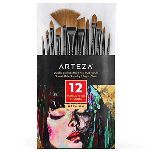 Arteza Paint Brushes Set